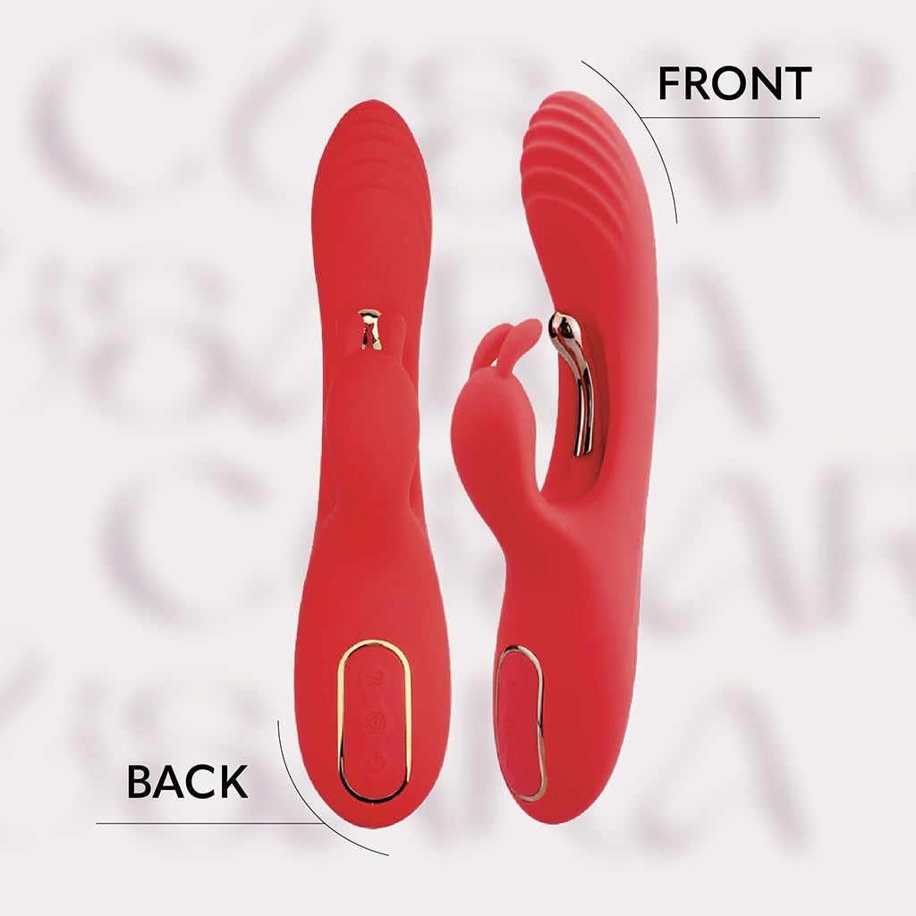 Conejo rojo de terciopelo