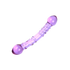 Purple Rain Glass Dildo
