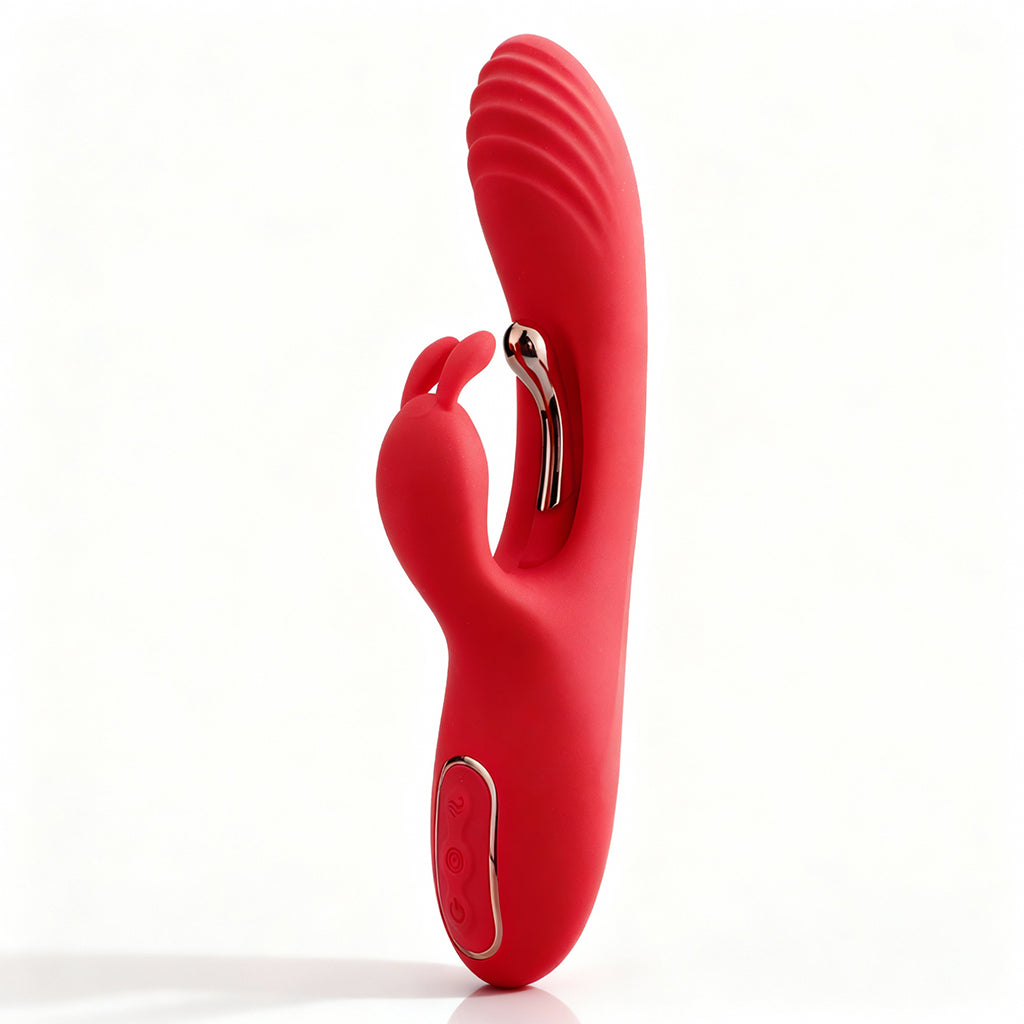 Conejo rojo de terciopelo