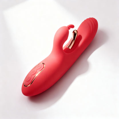 Conejo rojo de terciopelo